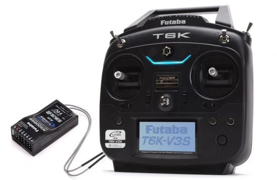 Futaba T6K V3 Transmitter With R3008SB Receiver (Mode 2) 1 Futaba T6K V3 Transmitter With R3008SB Receiver (Mode 2)