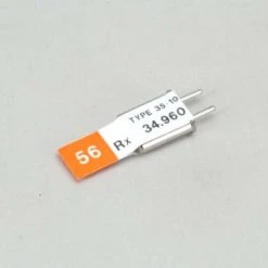 Futaba Ch 56 (34.960)FM Rx Xtl DC