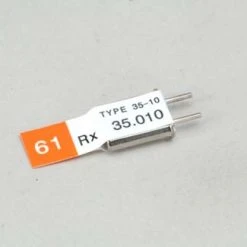Futaba Ch 61 (35.010)FM Rx Xtl DC