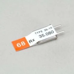 Futaba Ch 68 (35.080)FM Rx Xtl DC
