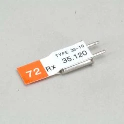 Futaba Ch 72 (35.120)FM Rx Xtl DC
