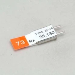 Futaba Ch 73 (35.130)FM Rx Xtl DC