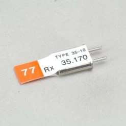 Futaba Ch 77 (35.170)FM Rx Xtl DC