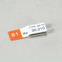 Futaba Ch 81 (35.210)FM Rx Xtl DC