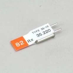 Futaba Ch 82 (35.220)FM Rx Xtl DC