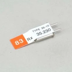 Futaba Ch 83 (35.230)FM Rx Xtl DC