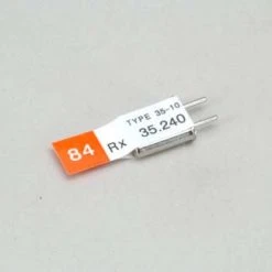 Futaba Ch 84 (35.240)FM Rx Xtl DC