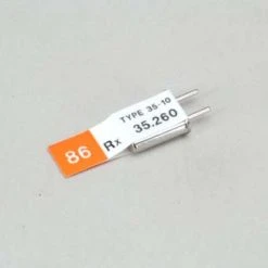Futaba Ch 86 (35.260)FM Rx Xtl DC