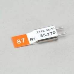 Futaba Ch 87 (35.270)FM Rx Xtl DC