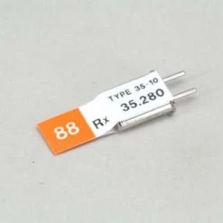Futaba Ch 88 (35.280)FM Rx Xtl DC