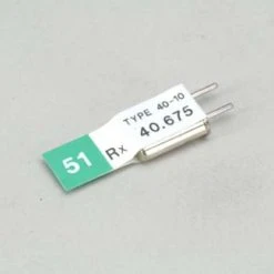 Futaba Ch 67 (51)(40.675)FM Rx Xtl DC