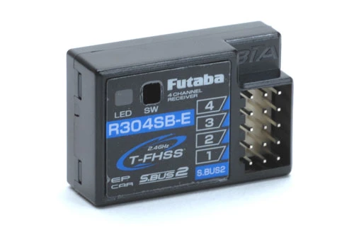 Futaba R304SB-E 4 Channel Electric Receiver - Built In Antenna 3 Futaba R304SB-E 4 Channel Electric Receiver - Built In Antenna - Image 3