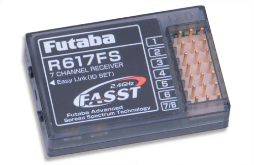 Futaba 2.4Ghz FASST Receiver - 7 Channel 1 Futaba 2.4Ghz FASST Receiver - 7 Channel